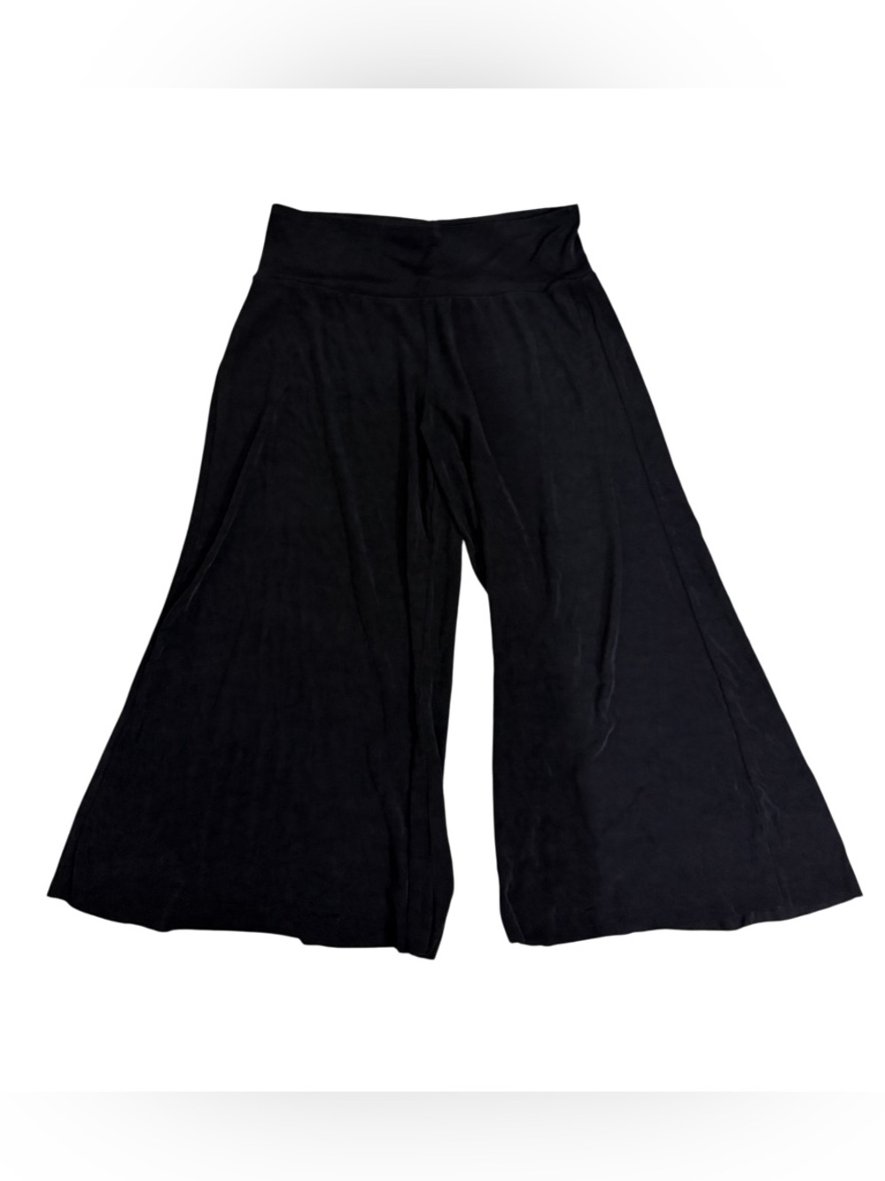 White Stag Black Wide-Leg Palazzo Pants
